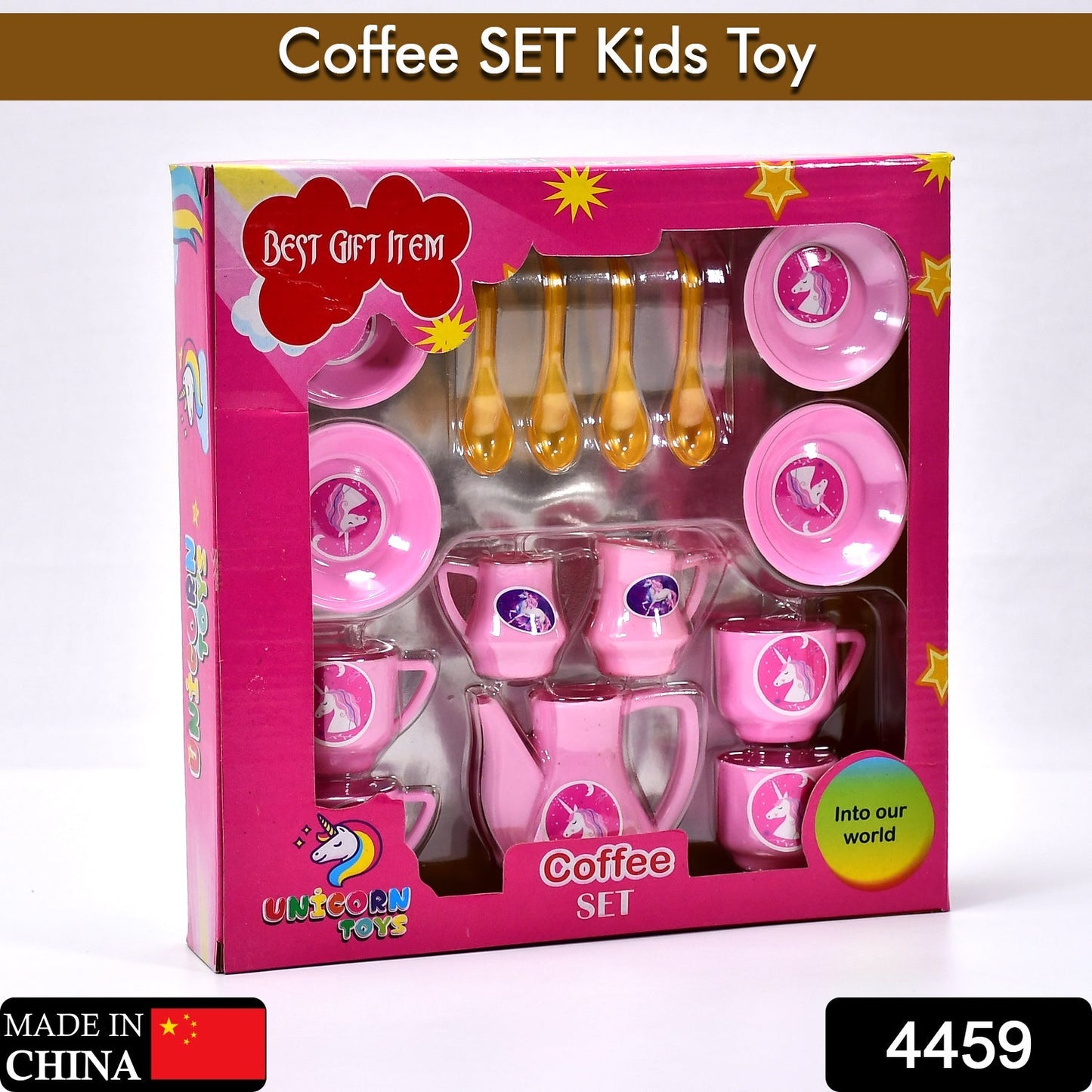 Kids’ coffee kitchen play set