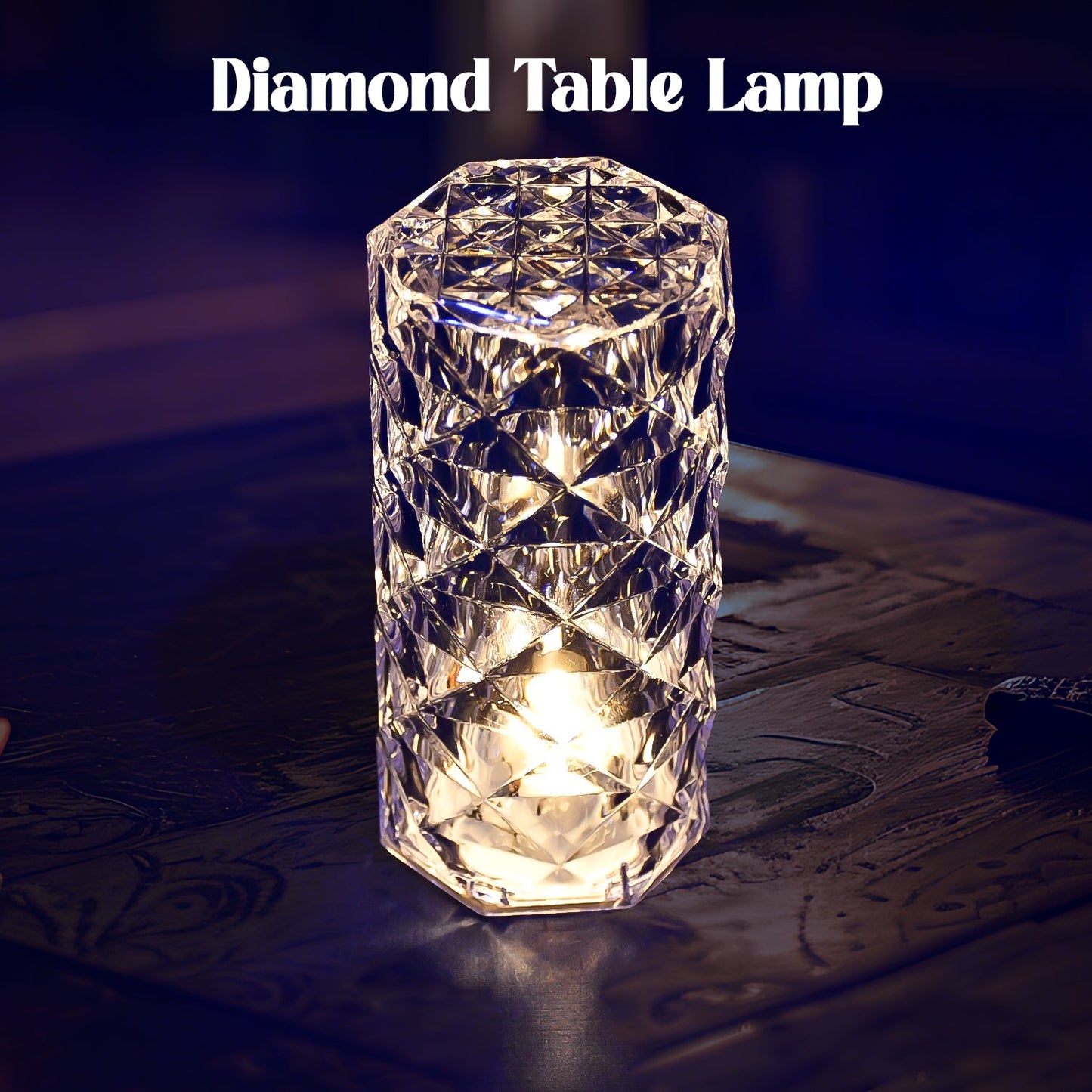 Diamond table lamp Candles for Home Decoration, Crystal Candle Lights