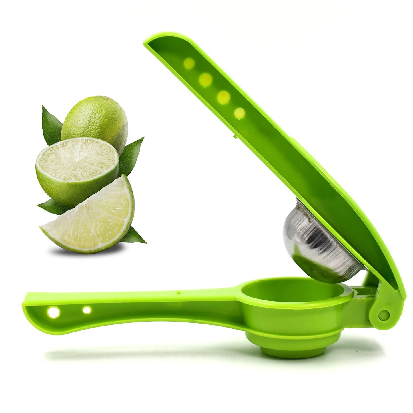 Plastic lemon squeezer cum opener, compact design