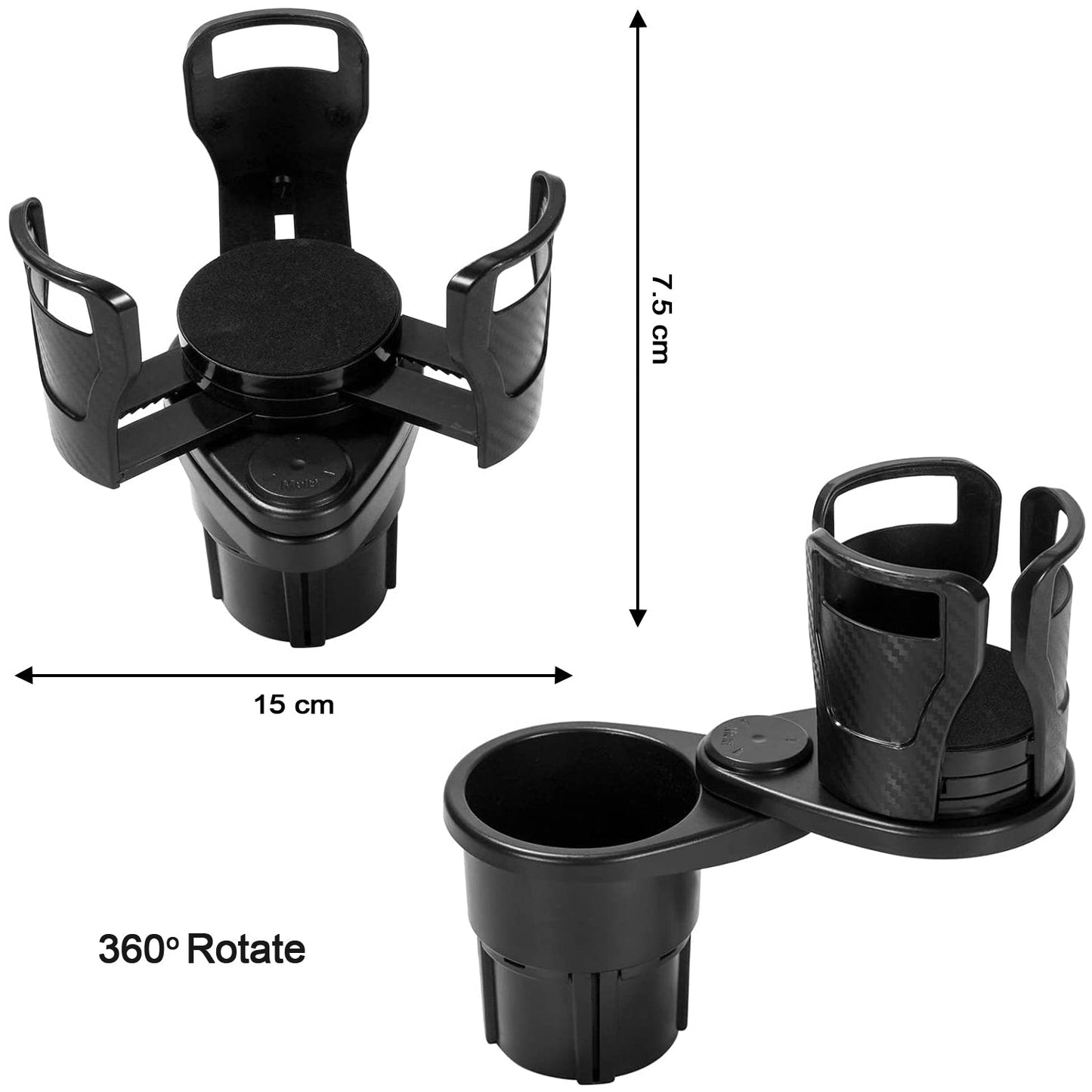 Cup holder for car seats