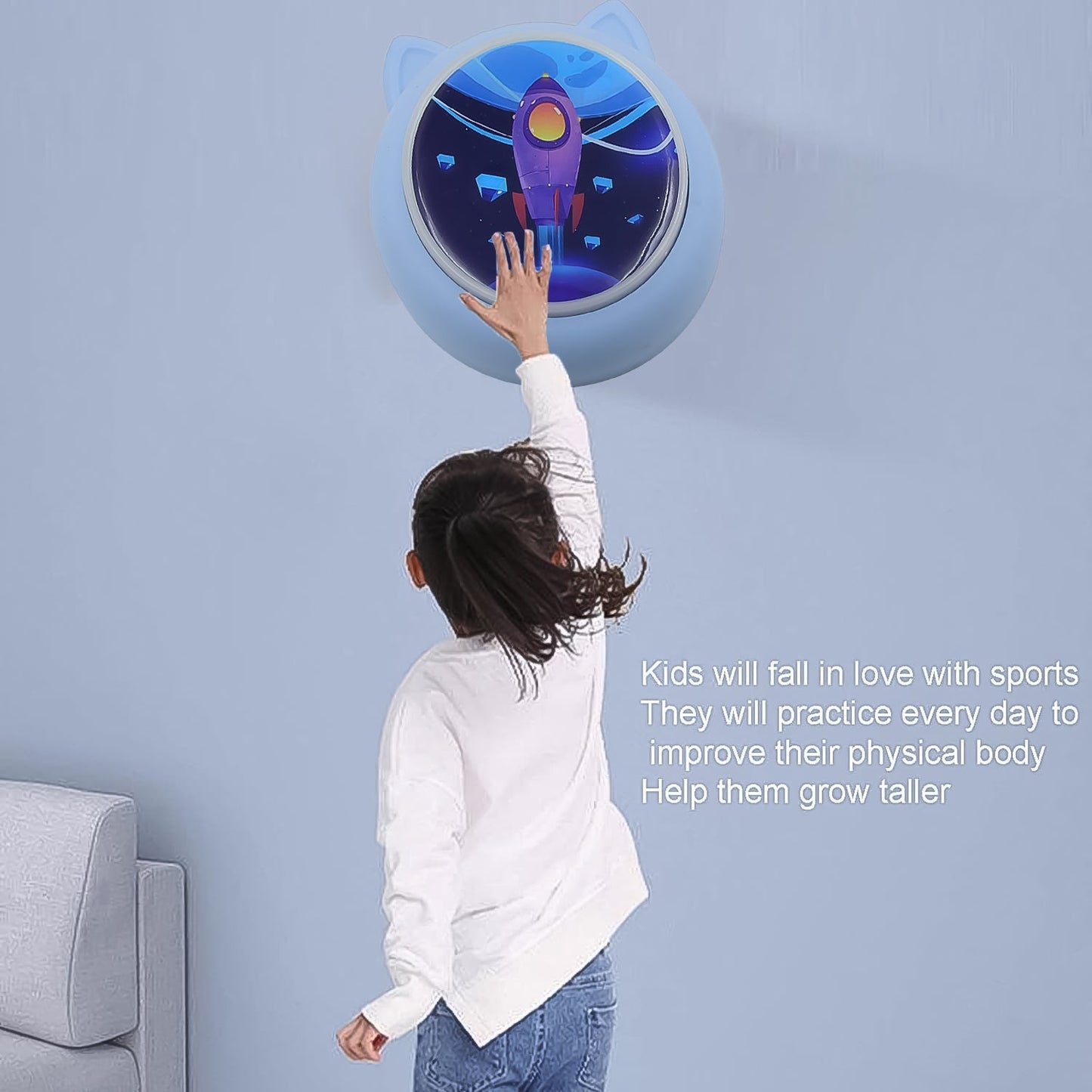 Kids Touch Jumping Toy (1 Pc / Battery Included)