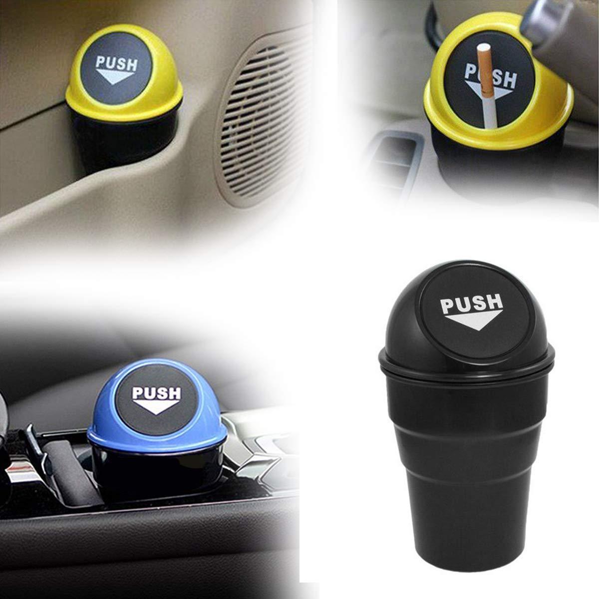 Lightweight dustbin for vehicle interior cleanliness.