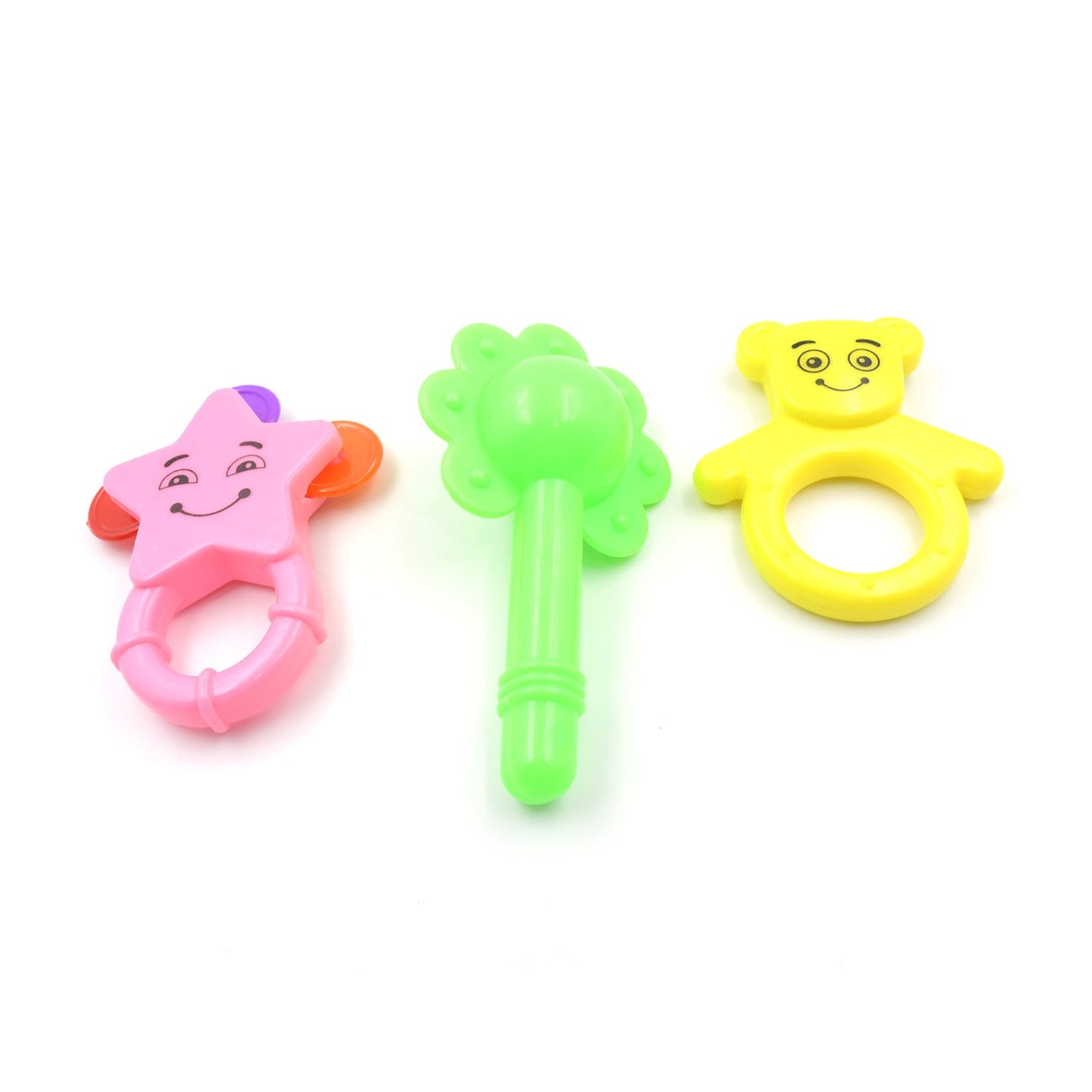 Colorful musical rattle toy for babies