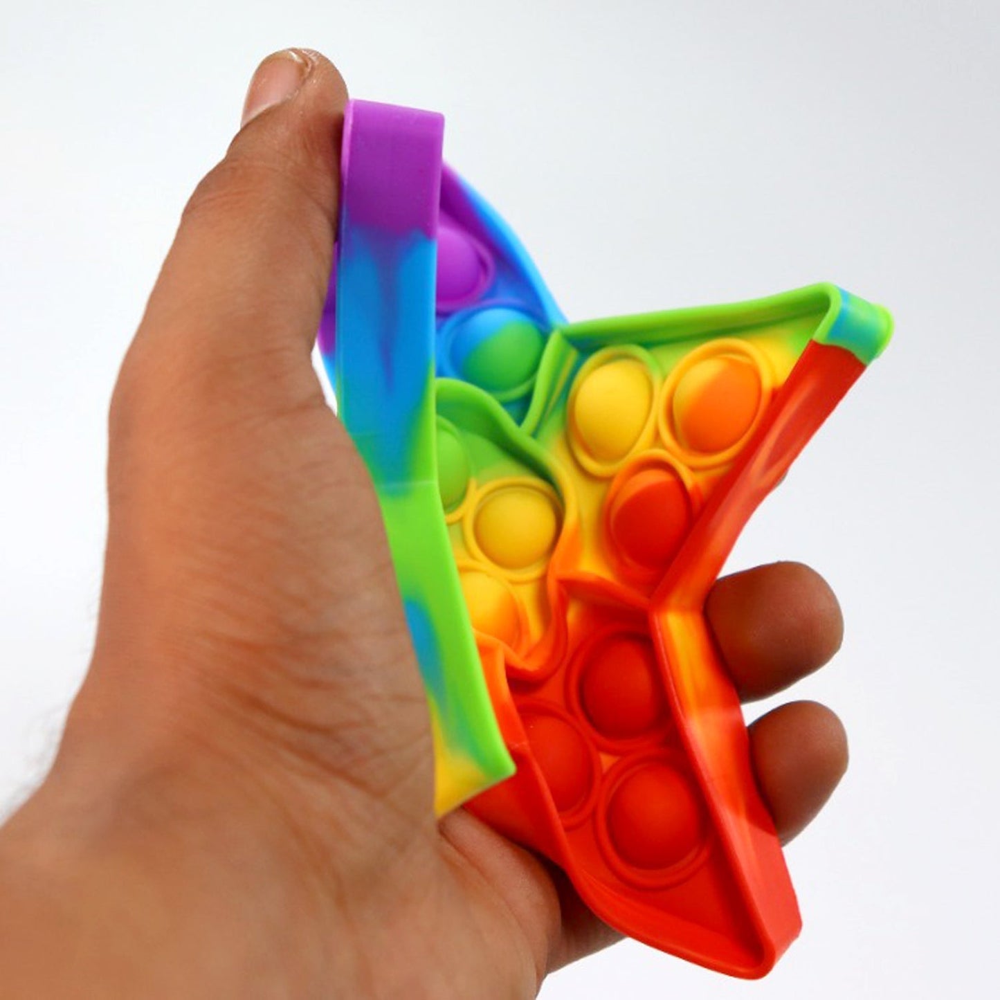 Silicone push pop fidget toy for sensory play