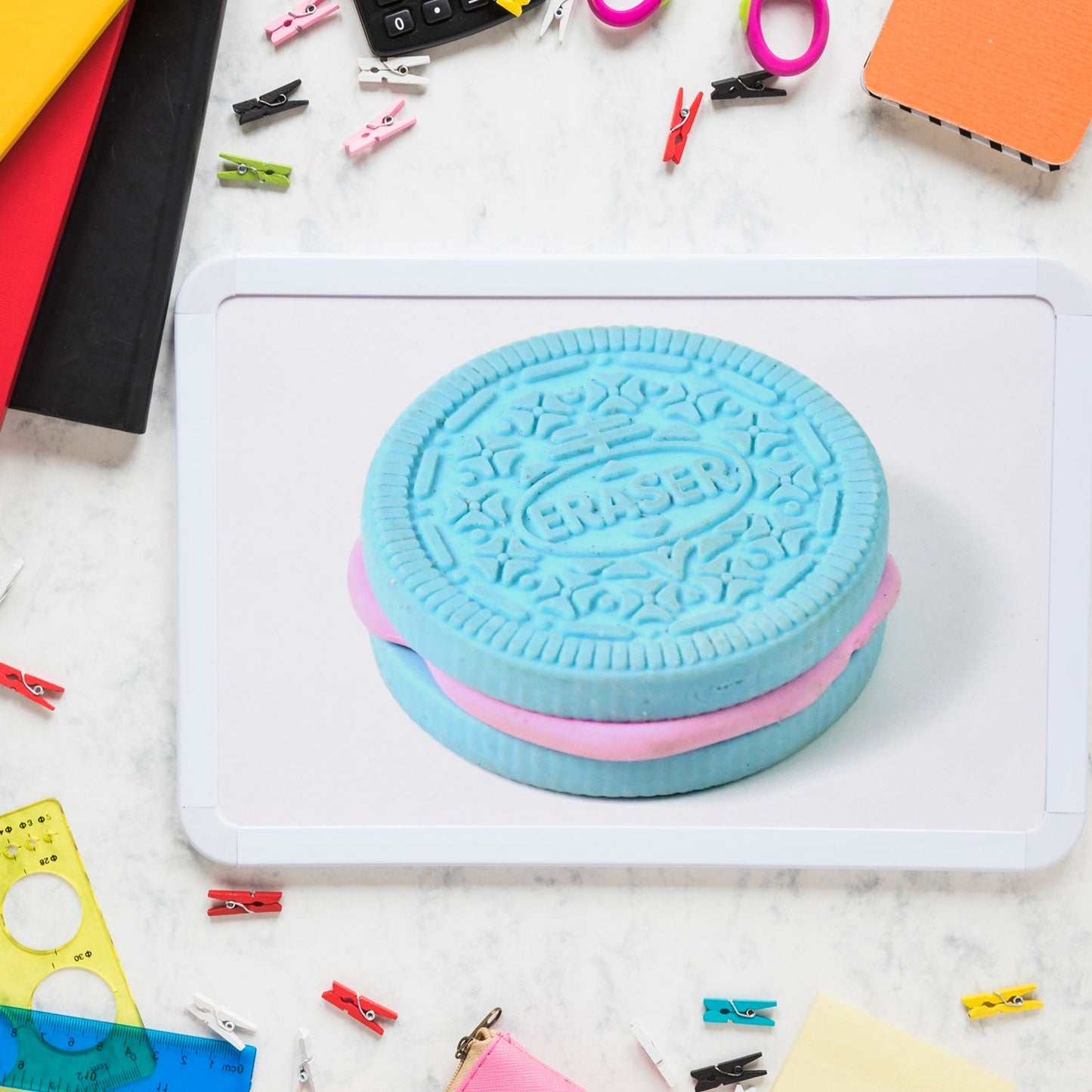 SnackScribe Biscuit Erasers