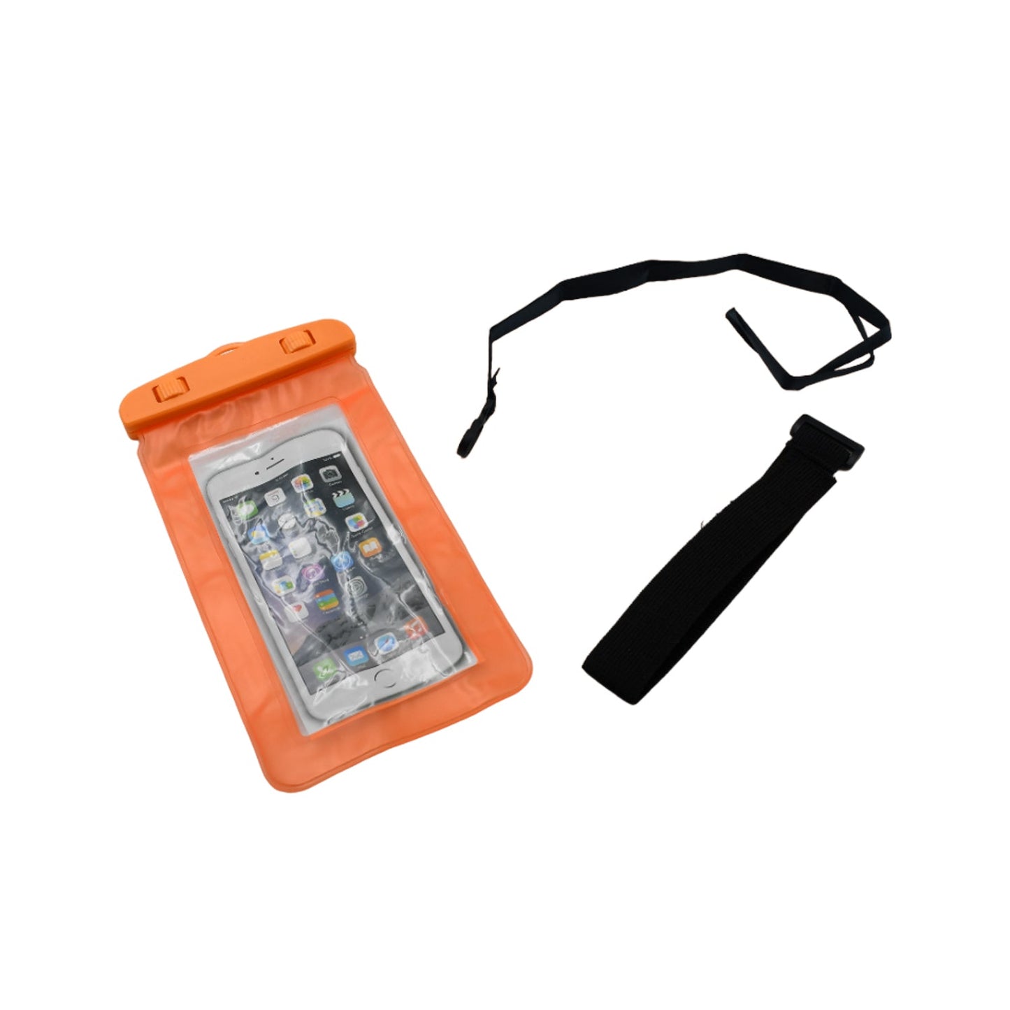 Clear waterproof phone pouch, suitable for camping and swimming