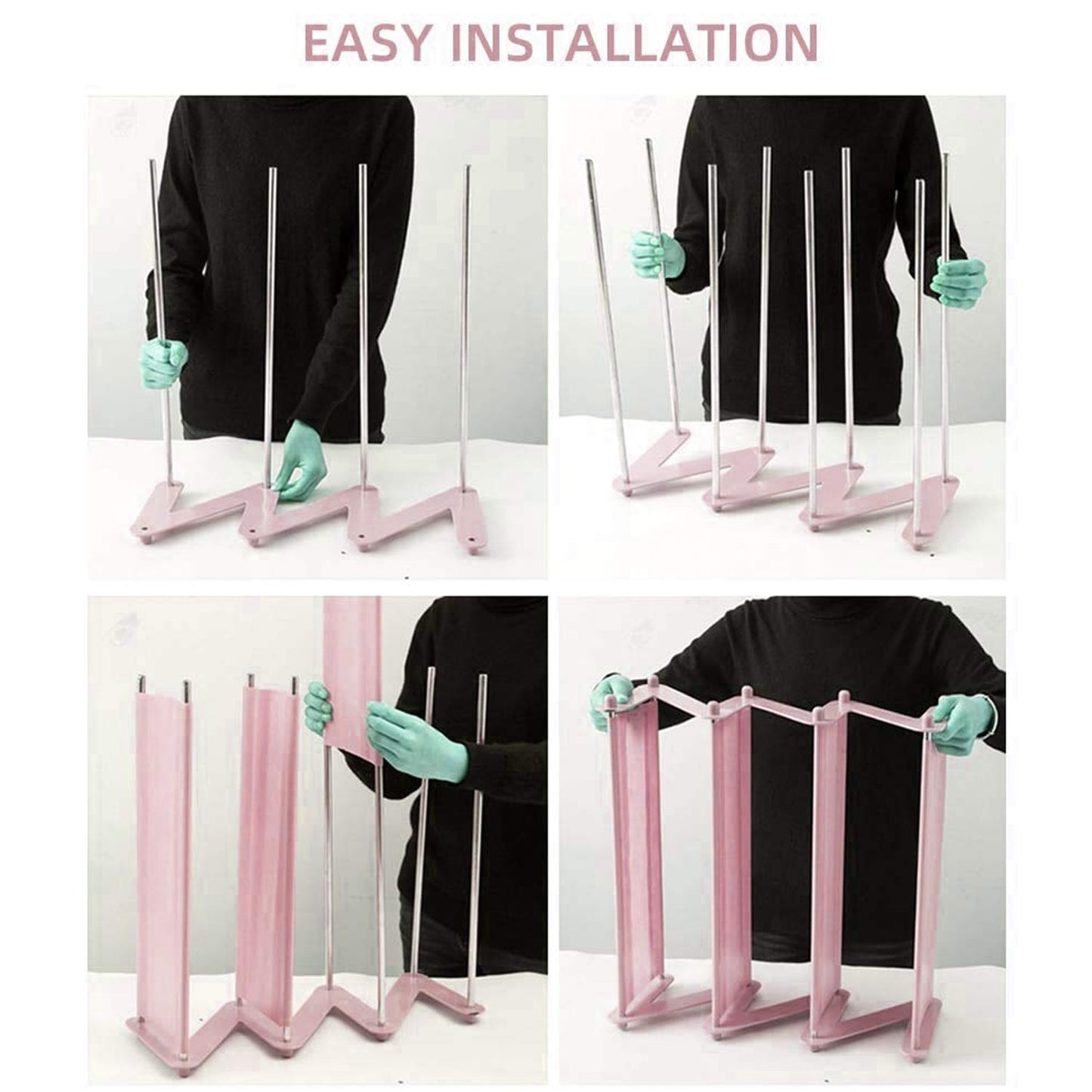 Shoe Rack Z-Shaped Four Layer (1 Pc / 4 Layer)