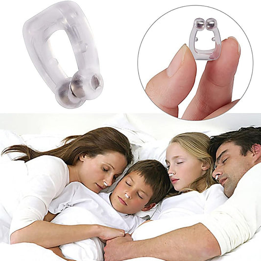 Anti Snore device for men and woman | Silicone Magnetic & instant relief from snoring  Nose Clip -  (1 Pc)