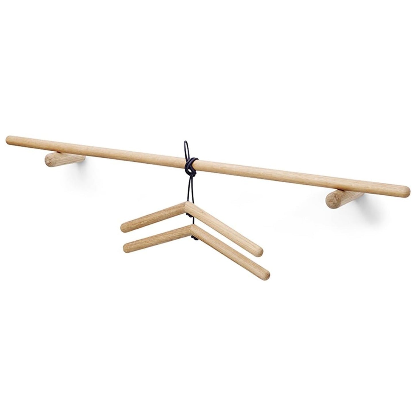 Wooden hangers for clothing