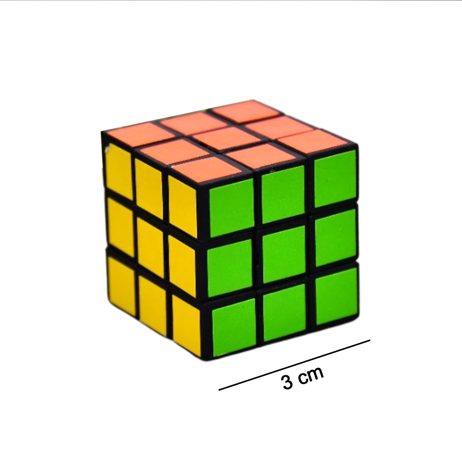 Mini cube puzzle toy, bright colors, perfect for young children