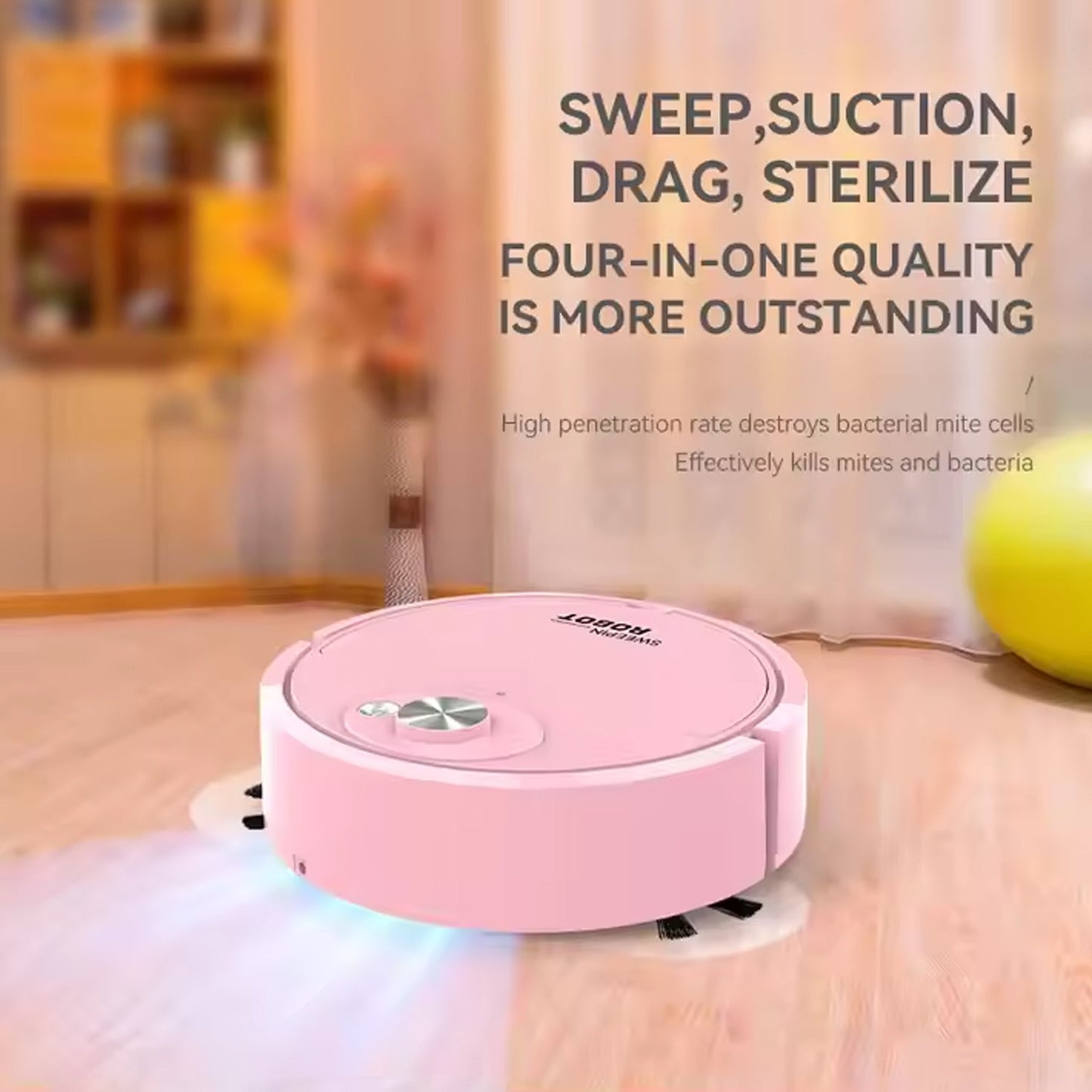 Vacuum Cleaner Sweeping Robot (1 Pc)