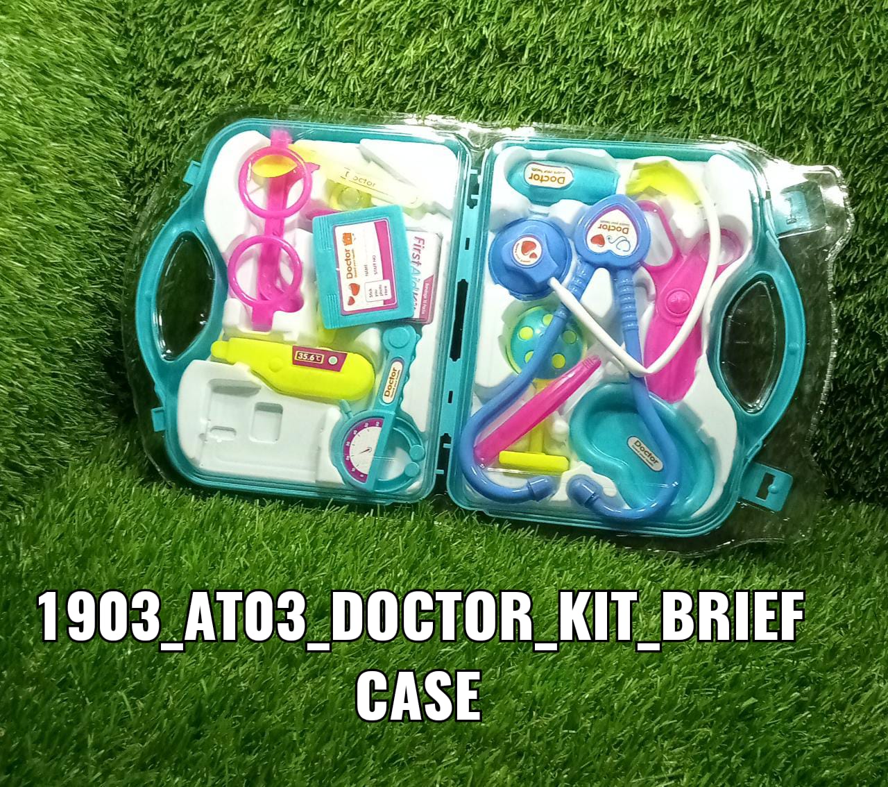 Multicolour doctor kit for role play