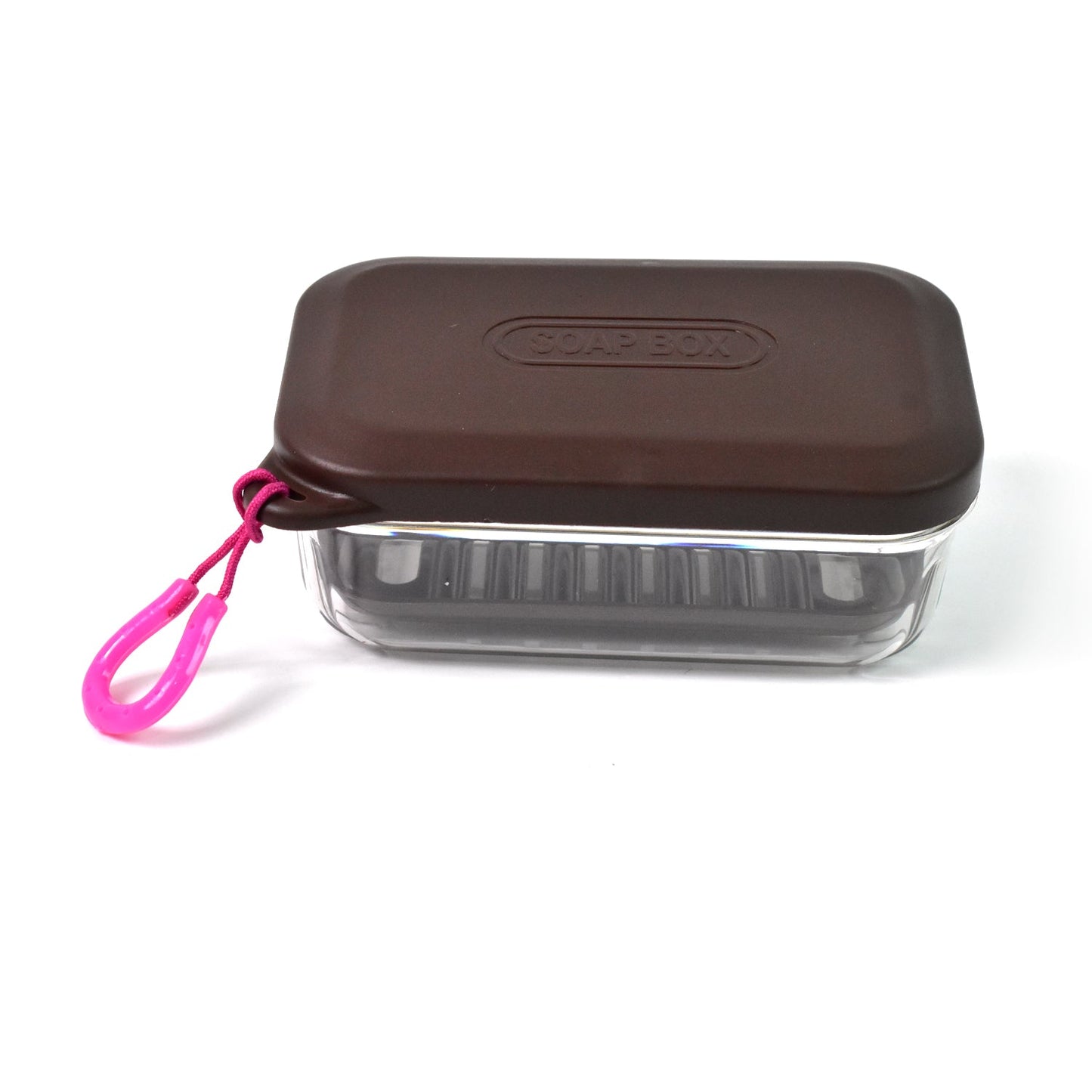 Bathroom & Travel Plastic Soap Box with Lid (1 Pc)