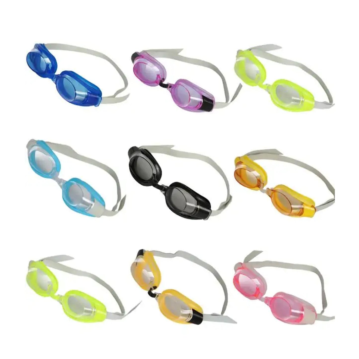 Anti-fog goggles with adjustable nose and ear plugs