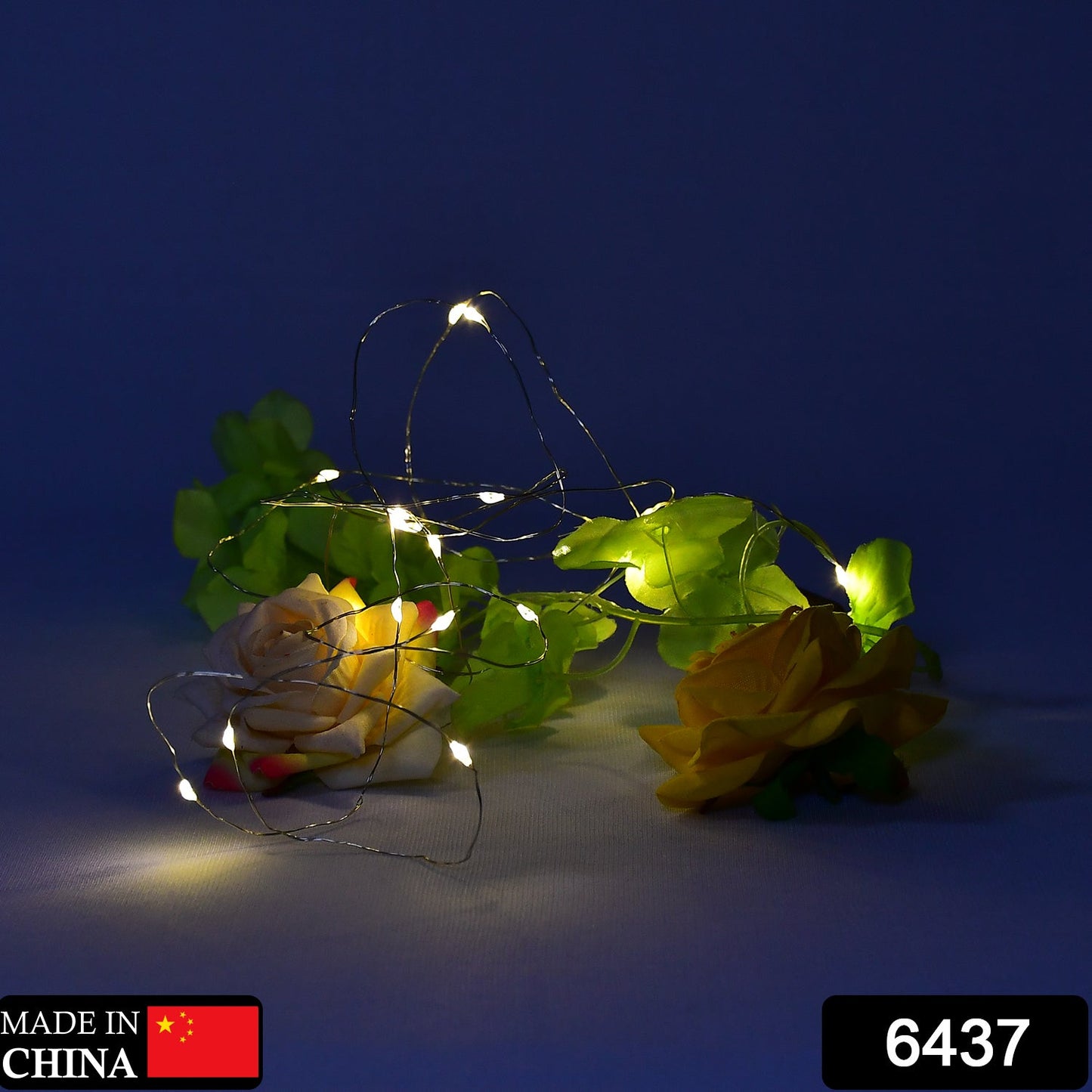 Battery-operated LED fairy lights for wine bottles