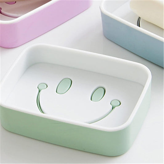 Soap Dish with Drain Soap Holder, Soap Saver Easy Cleaning, Soap Tray for Shower Bathroom Kitchen (1 Pc)