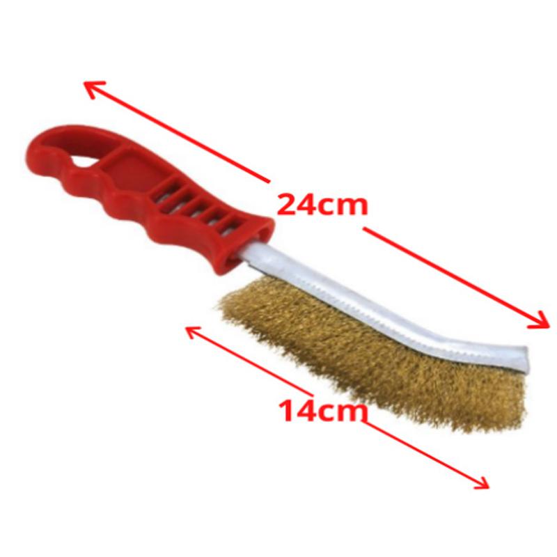 Stainless steel wire brush for rust cleaning