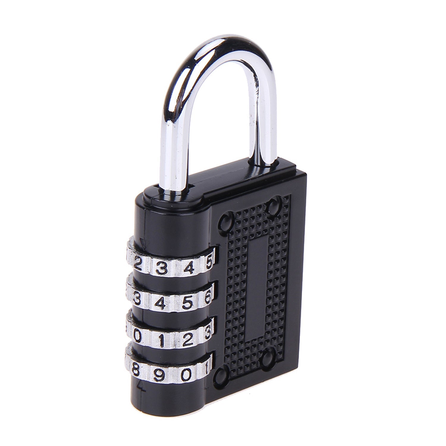 4-digit padlock, reliable security option.