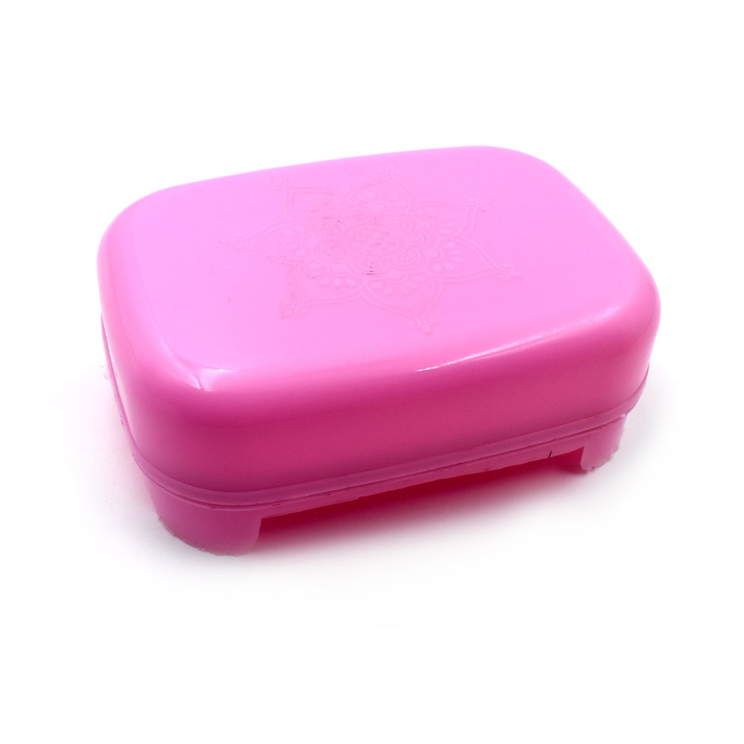 Bathroom soap case with cover for travel