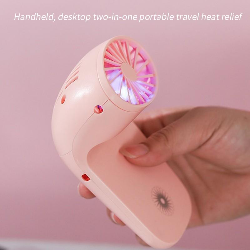 Portable Mobile Phone Holder Fan – Multi-Function USB Charging Handheld Fan