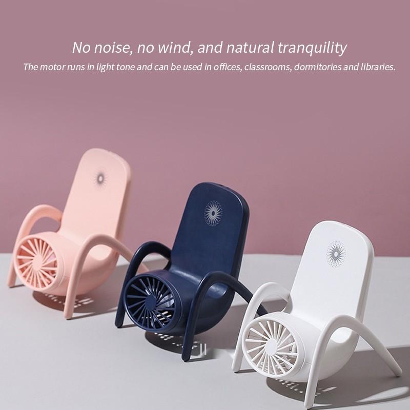 Portable Mobile Phone Holder Fan – Multi-Function USB Charging Handheld Fan