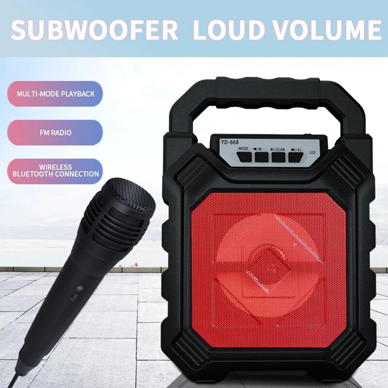 Portable Bluetooth speaker