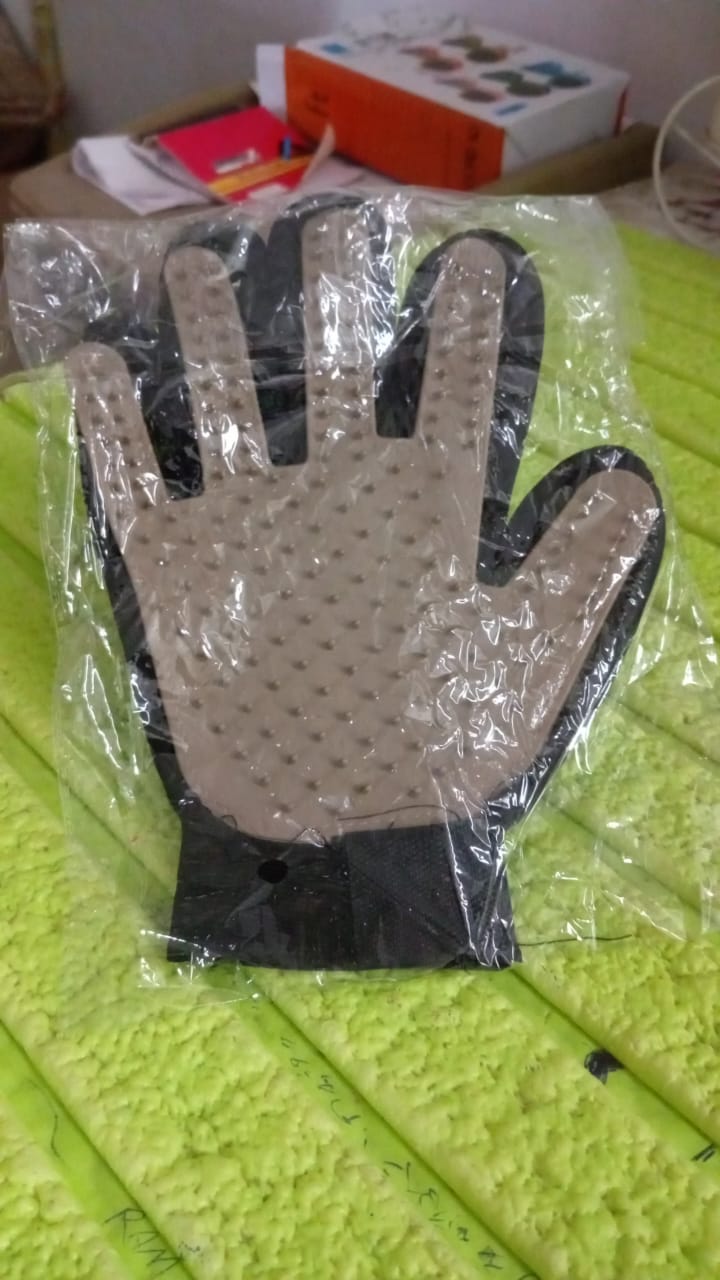 Dark Brown Gloves, Gloves Bathing Tool (1 Pc)