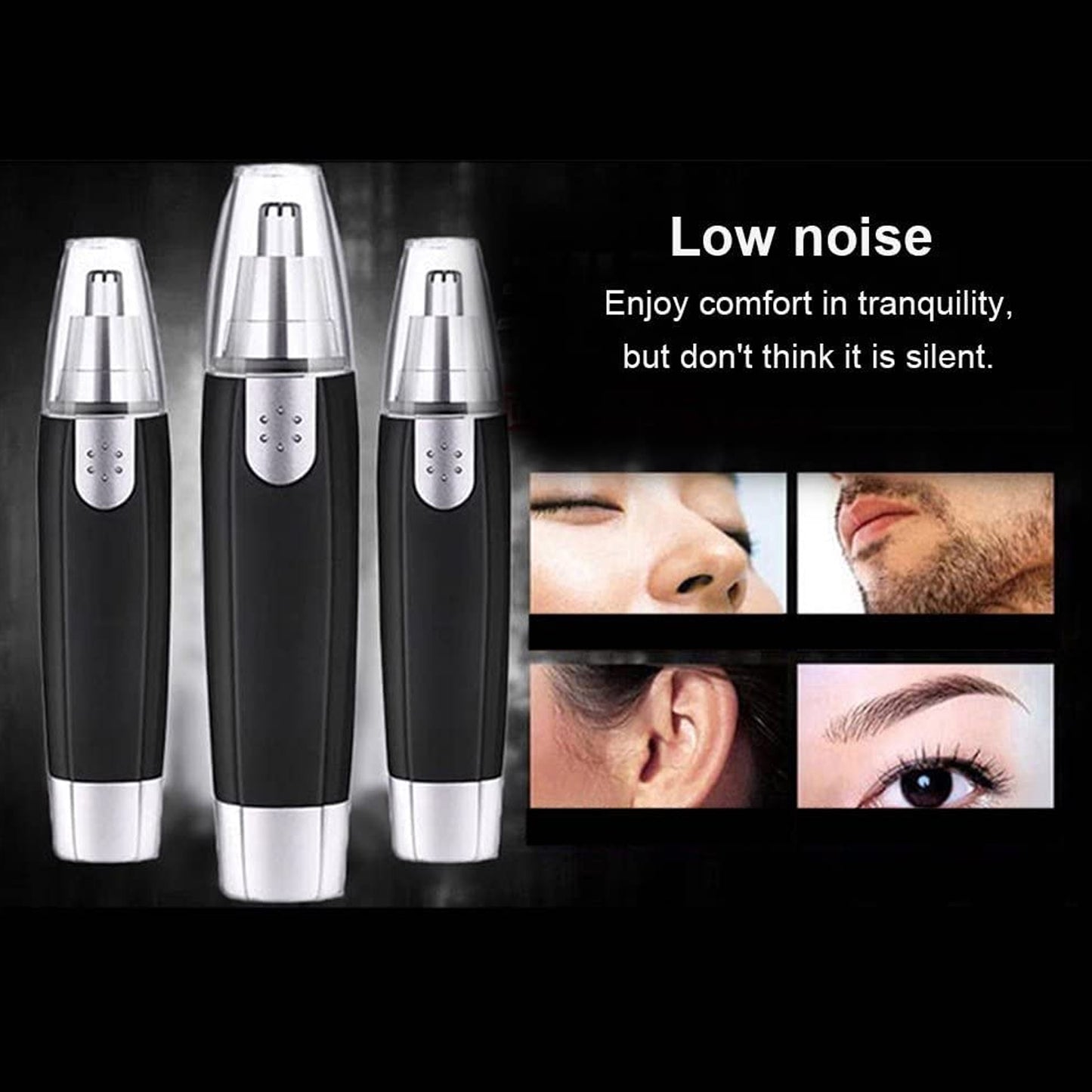 Hair Trimmer – Sharp Nose & Ear Precision Grooming Made Easy!